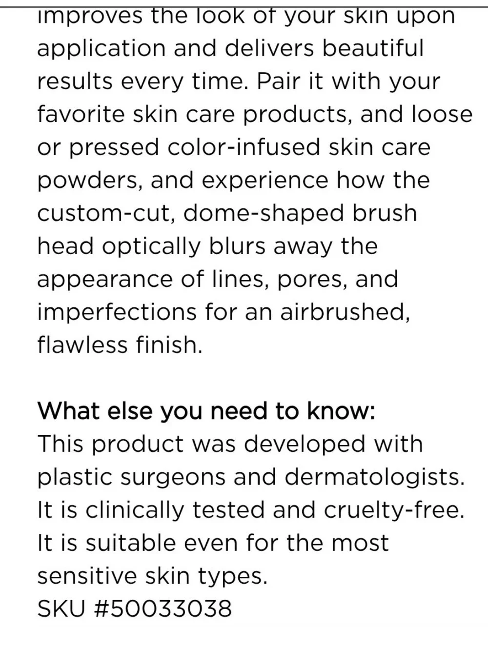 It Cosmetics Heavenly Skin Bye Bye Pores Brush No 701